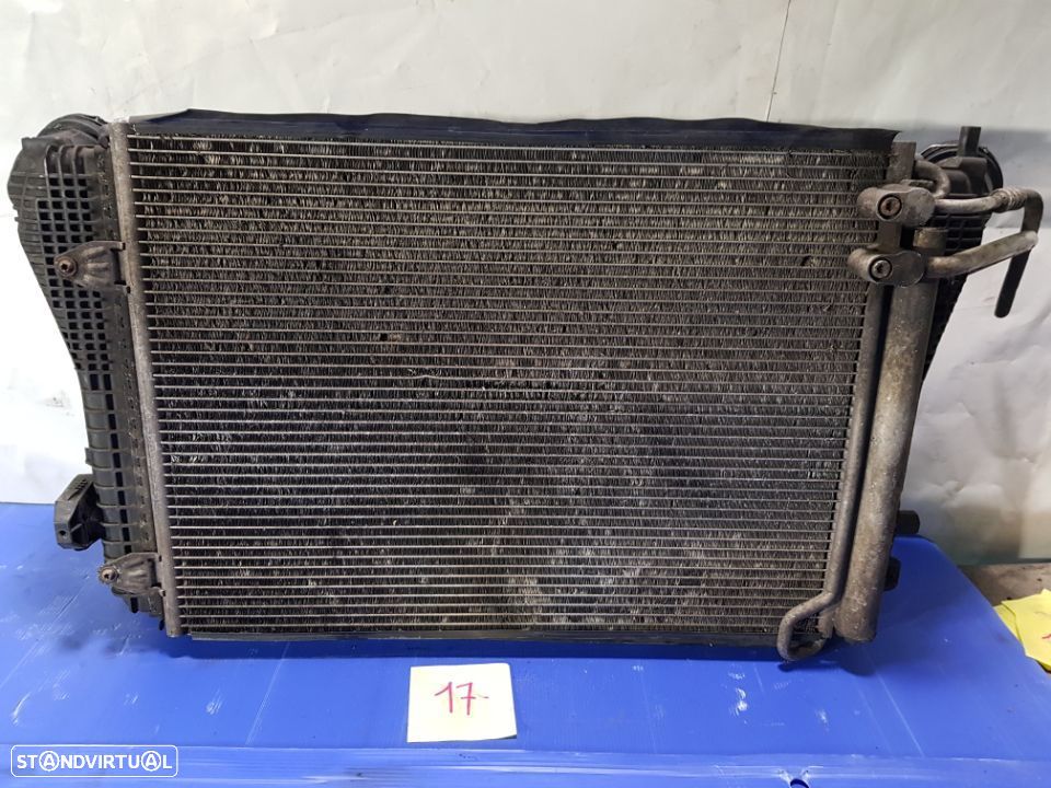 Radiador Radiadores e termo ventilador vw passat 2.0 tdi B6 - 1