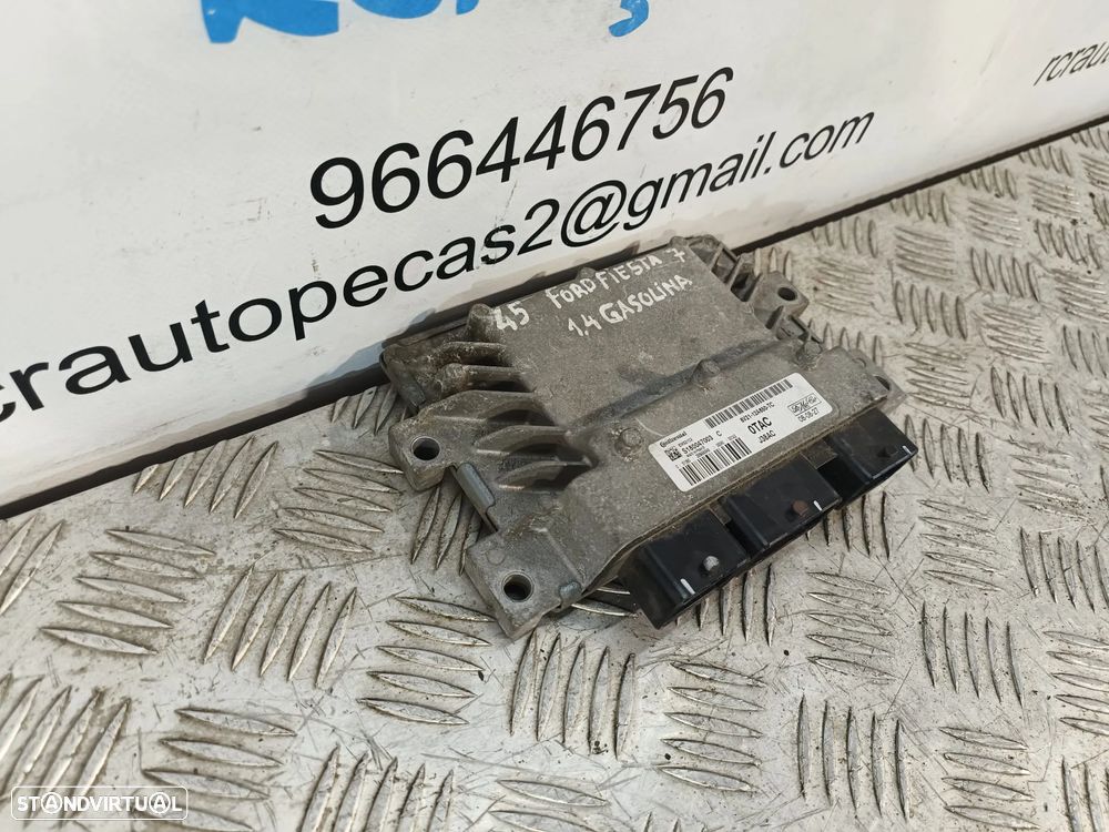 Centralina Original Continental Ford FXJA/FXJB/FXJC 1.4i 80cv 8V21-12A650-TC / S180047003 - 4