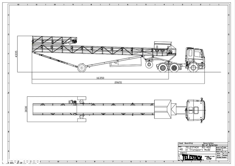 Powerscreen TELESTACK RS 422 RADIAL TAŚMOCIĄG ZKRĘŻNY ( FINLAY, TEREX, ANAKONDA, KLEEMANN ) - 7