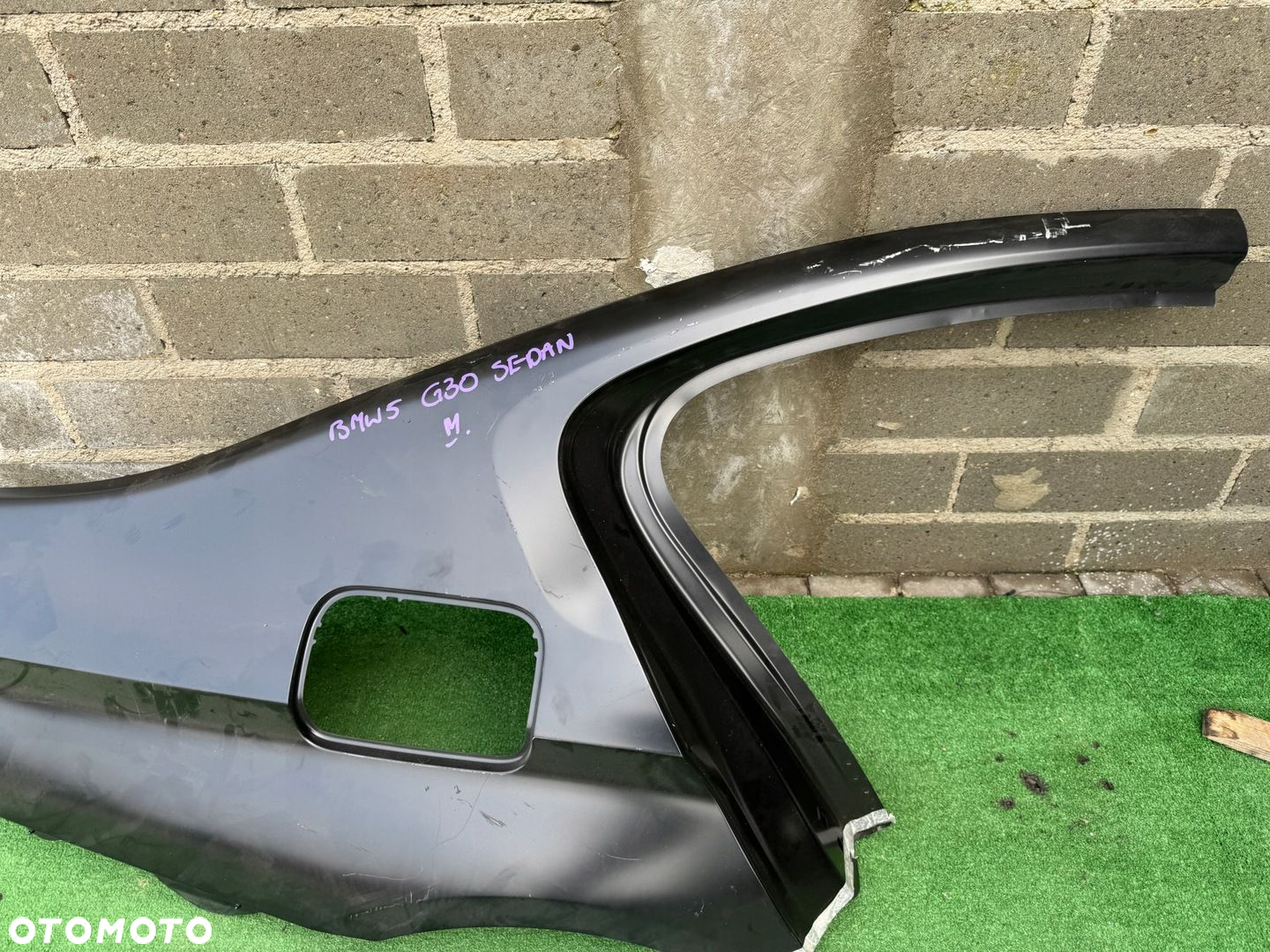 BMW 5 G30 SEDAN LIMUZYNA BŁOTNIK PRAWY TYLNY PRAWY TYŁ EU ORG - 6