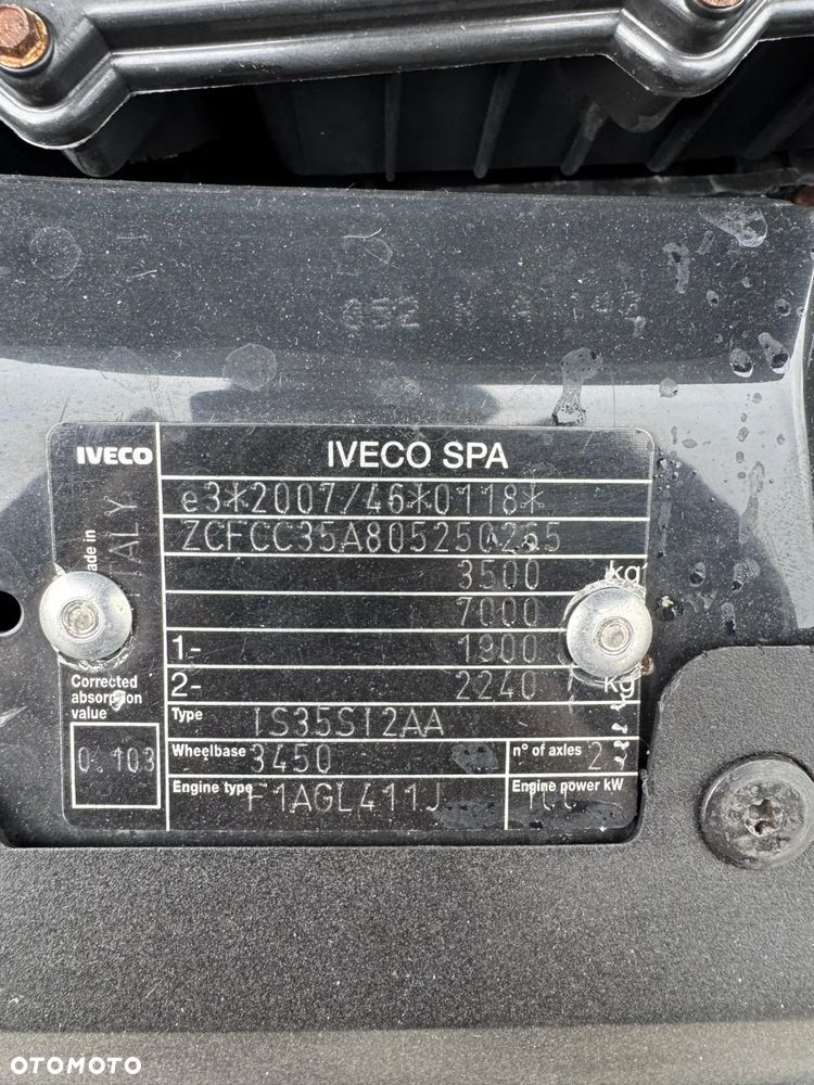 Iveco DAILY 35S14,35S15,35S16,35S17,KILKA SZTUK IZOTERMY CHLODNIE PODWOZIA DO ZABUDOWY KIPRY WYWROTKI KILKANASCIE SZTUK NA PLACUY - 13