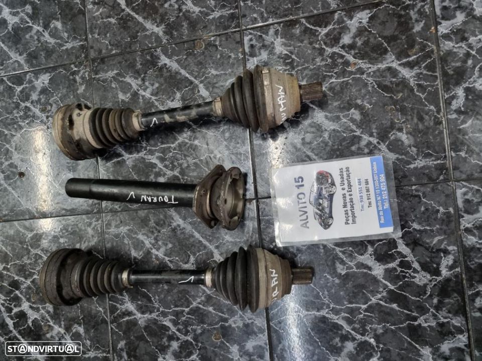transmissões VW Touran esquerda - direita - 1