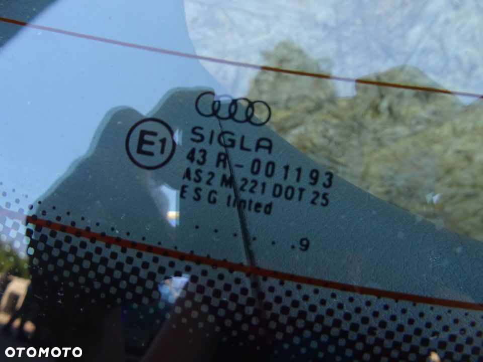 KLAPA TYLNA BAGAŻNIKA AUDI A4 B5 LIFT KOMBI LAK:LZ3L NR11F - 7