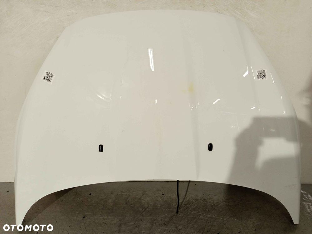 + MASKA POKRYWA SILNIKA FORD FIESTA MK.7 7 VII LIFT FL H9 BIAŁA - 1