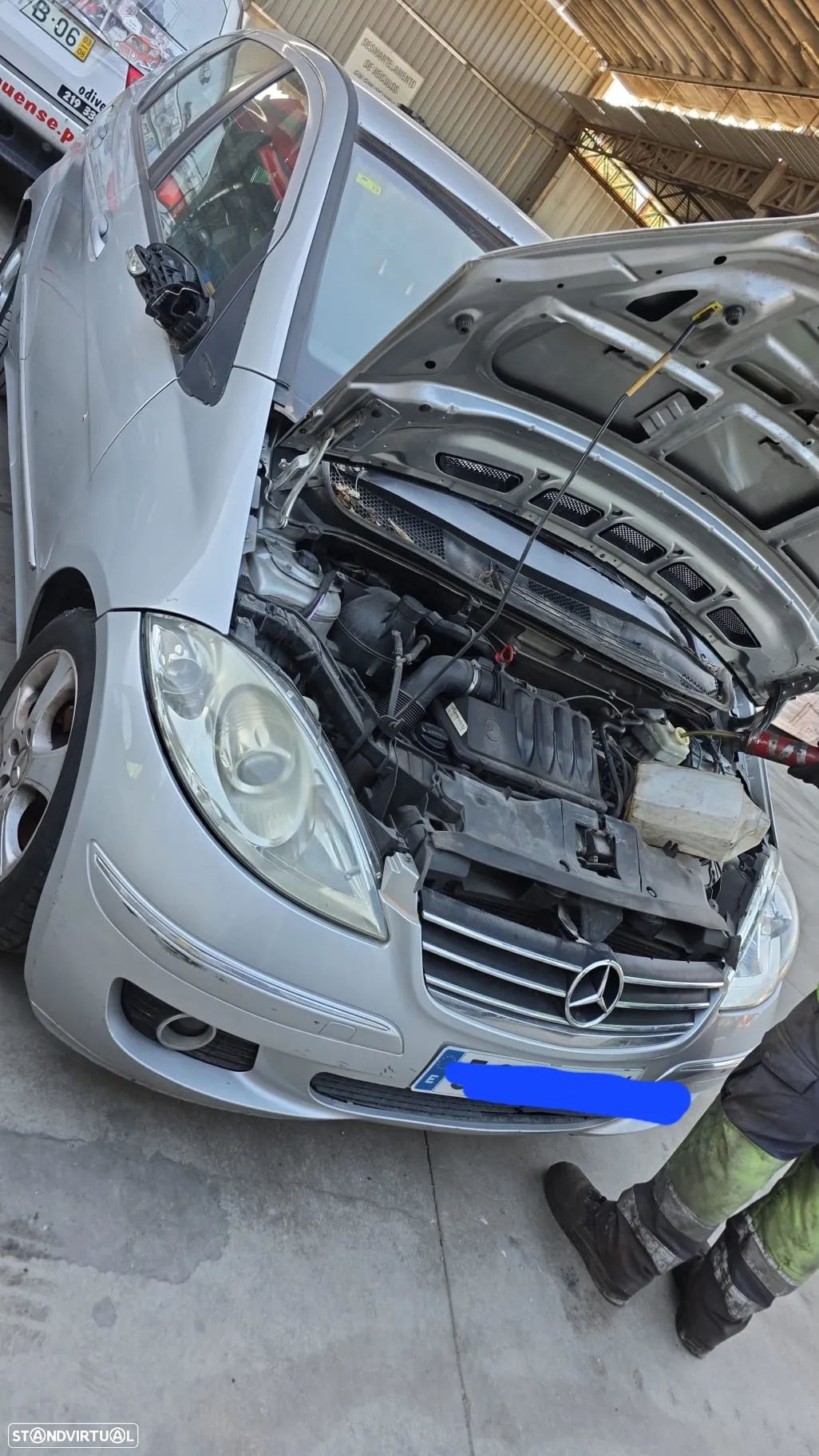 Frente completa sem airbags mercedes benz classe a w169 - 1