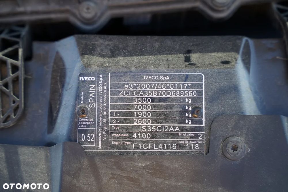 Iveco DAILY 35-160 / KONTENER 4,3 M / WINDA DHOLLANDIA / BLIŹNIAK  /  SPROWADZONY - 38