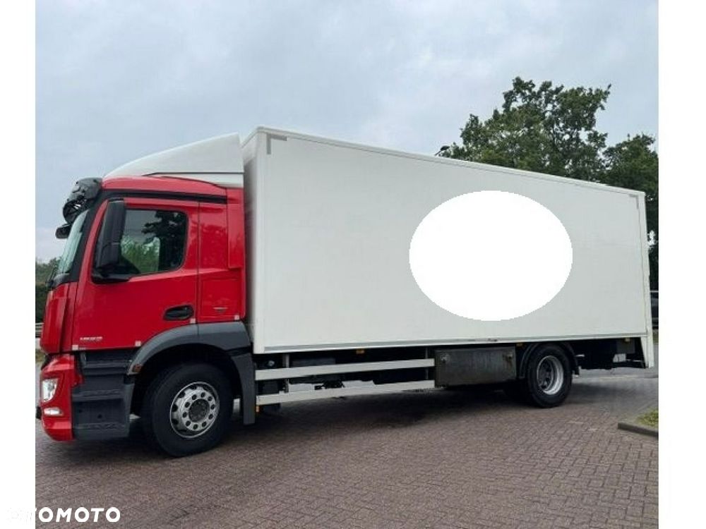 Mercedes-Benz Antos 1833 Euro6 sypialna klima kontener 18pal winda klapa - 2