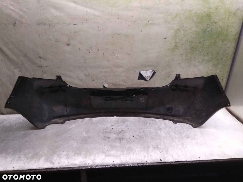 @ ZDERZAK TYŁ TYLNY RENAULT CLIO 3 III NV676 CZARNY HB - 4