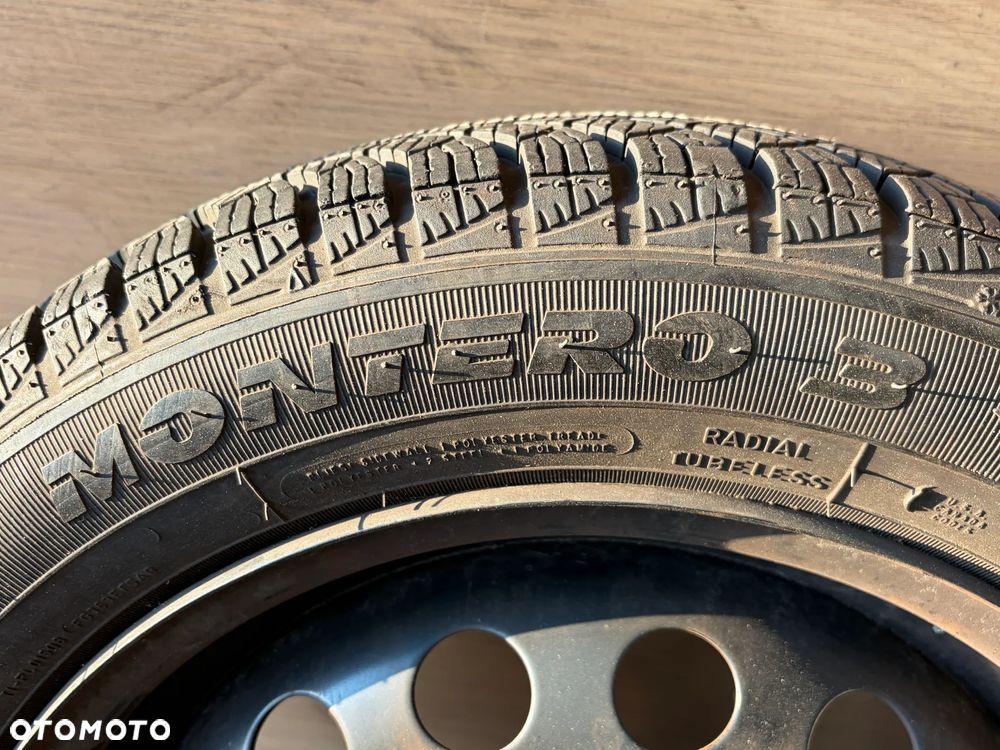 2szt Felgi koła stalowe opony zimowe 4x100 4,5Jx14 ET39 155/65R14 - 8