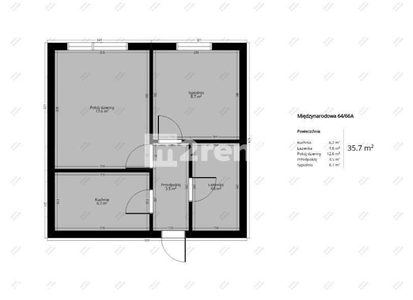 Praga-Płd.| 2 pokoje | 37,5 m² | Park Skaryszewski