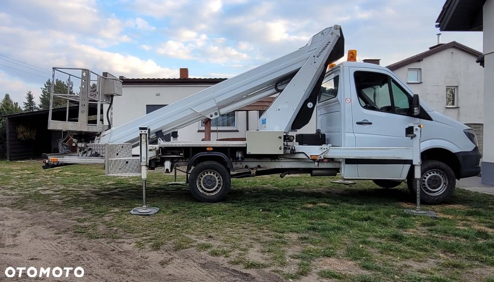 Mercedes-Benz Sprinter 229 000 netto podnośnik koszowy zwyżka 27 m Ruthmann TB 270 - 3
