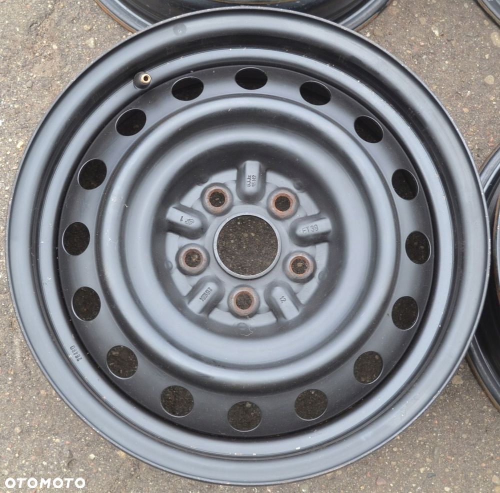 FELGA STALOWA TOYOTA 5x100 6J15 ET 39 x1szt F-351 - 1