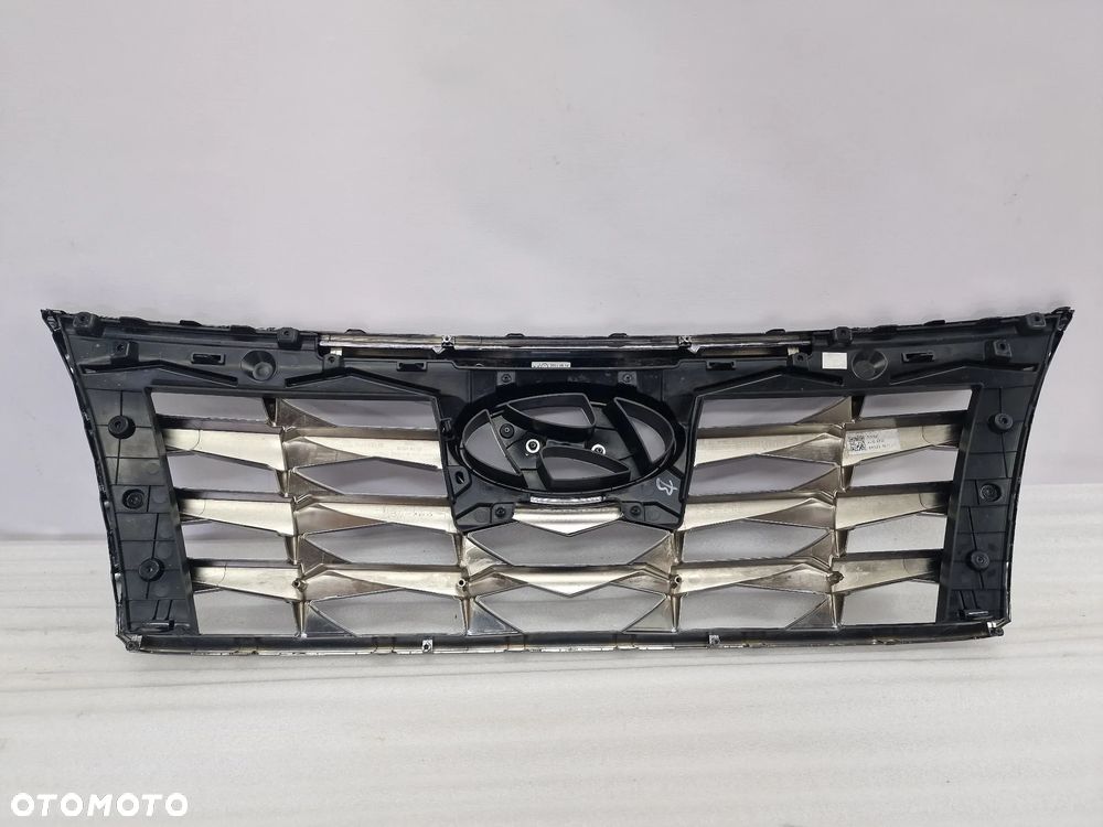 HYUNDAI TUCSON IV 20- CIEMNY CHROM ATRAPA / GRILL PRZEDNI PRZÓD BEZ KAMERY , NR 86351-N7100 , NR AUKCJI GR68 - 10