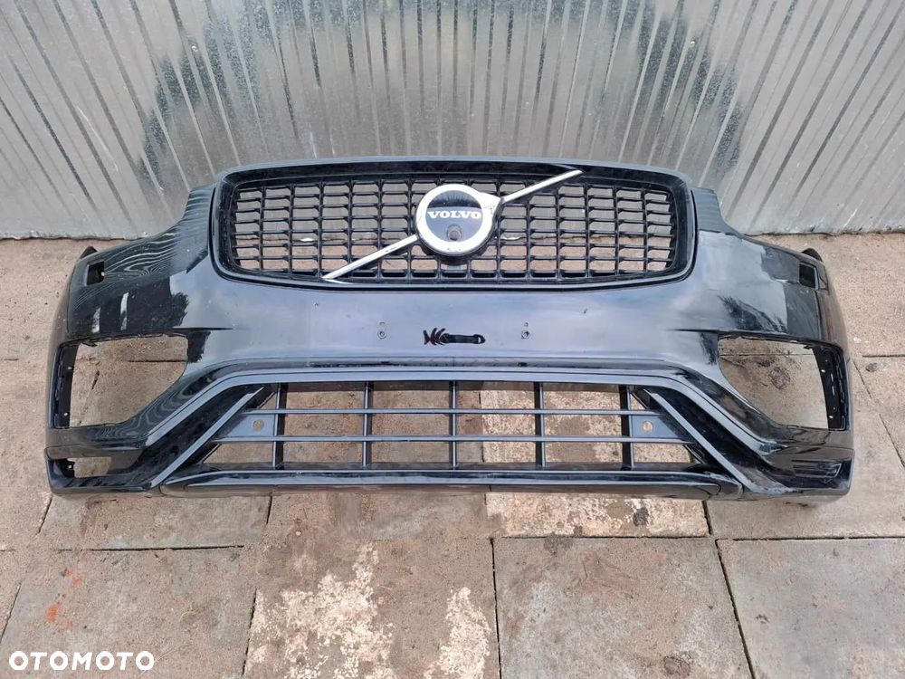 ZDERZAK PRZEDNI PRZÓD VOLVO XC 90 II LIFT R DESIGN GRILL ŁADNY - 1