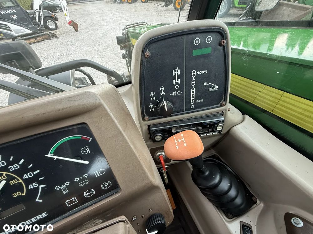 John Deere 3420 / TELESKOPOWA / 7 METRÓW / SZYBKA I MOCNA / BEZ DPF I ADBLUE / SPROWADZONA Z NIEMIEC / ŁADNIE UTRZYMANA / ORYGINAŁ / KLIMA / 33.7 26.6 42.7 38.7 531-70 532-70 735 741 634 3400 - 20