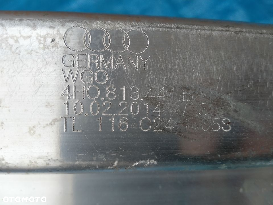 Audi A8 S8 D4 Wzmocnienie Pod Baterie Hybryda 4H0813441B - 2
