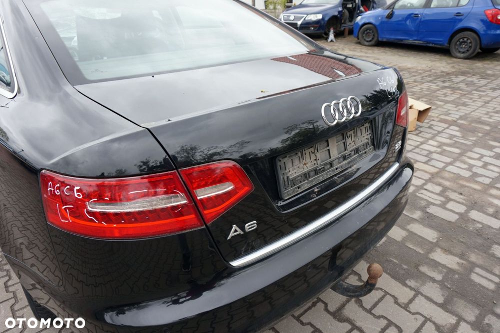 KLAPA BAGAŻNIKA TYLNA A6 C6 LIFT SEDAN LY9B  CZARNY AUDI 2008-2011 - 2