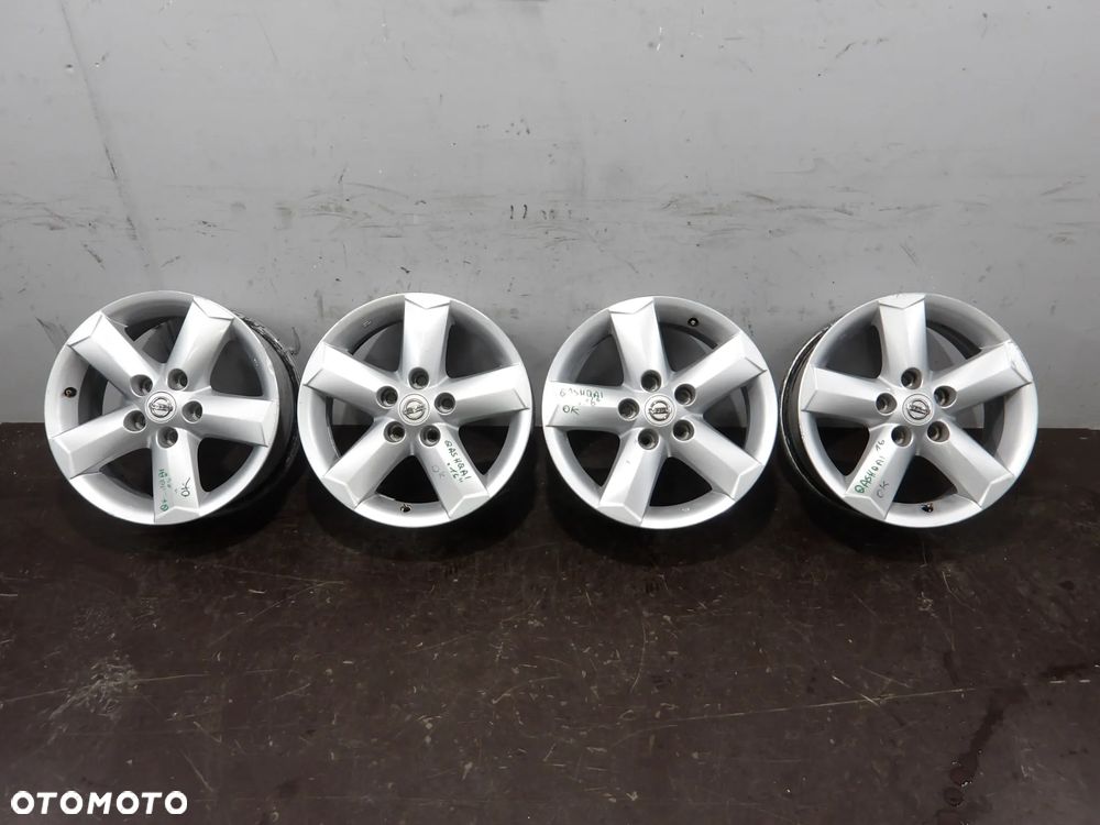 ALUFELGI FELGI ALUMINIOWE 5X114.3 R16 6.5J NISSAN QASHQAI - 1