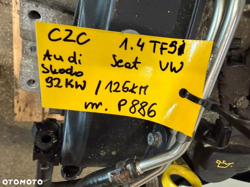 Silnik KOMPLETNY 1.4 tfsi CZC CZCA CZCD audi vw seat skoda - 3