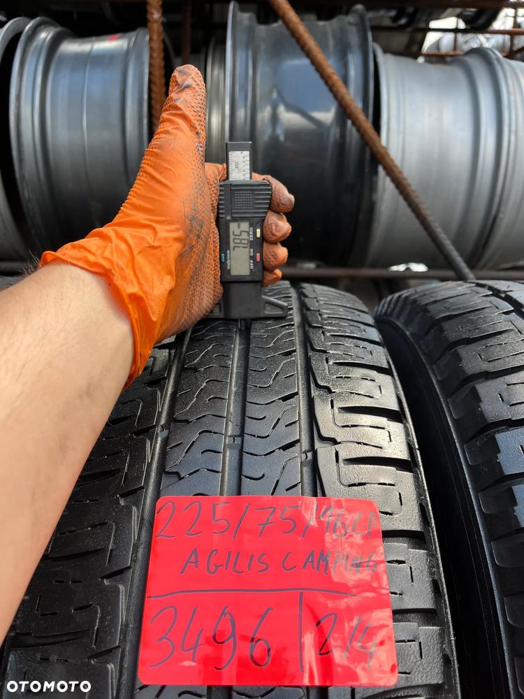 225 75 16 CP Michelin Agilis Camping 4szt. 116Q - 5