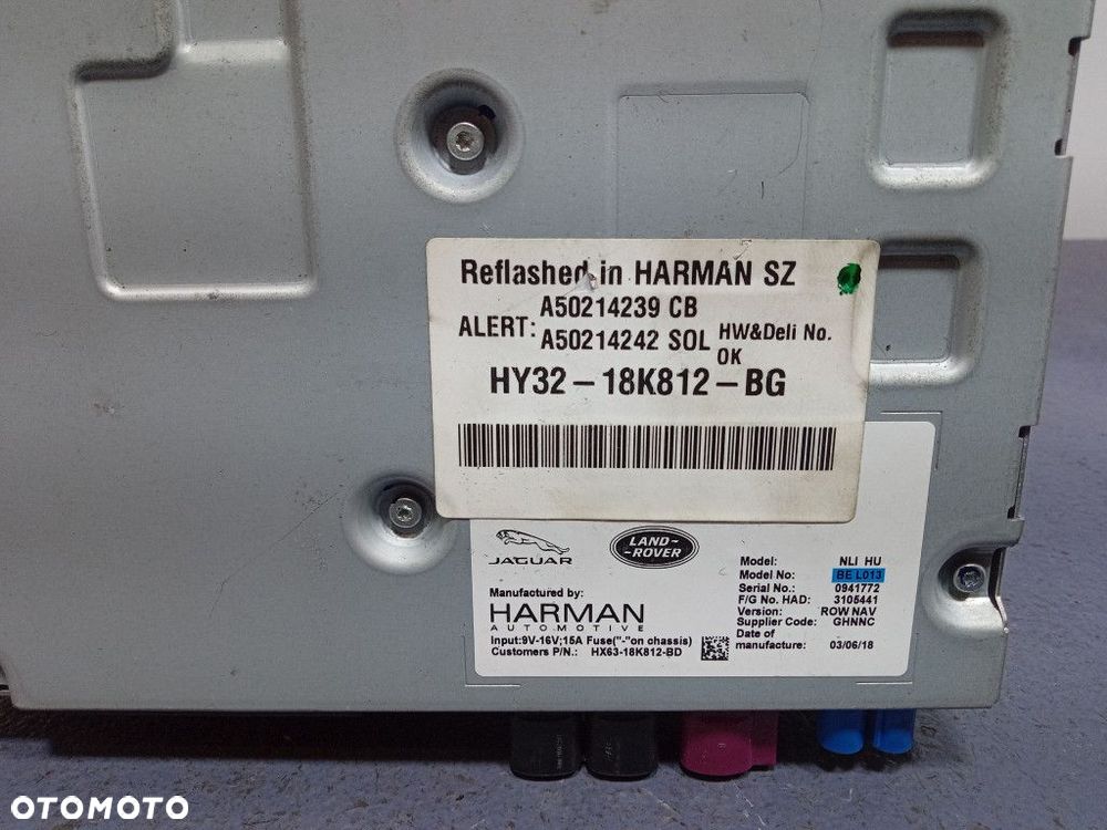 JAGUAR XF II X260 RADIO NAWIGACJA HY32-18K812-BG - 4