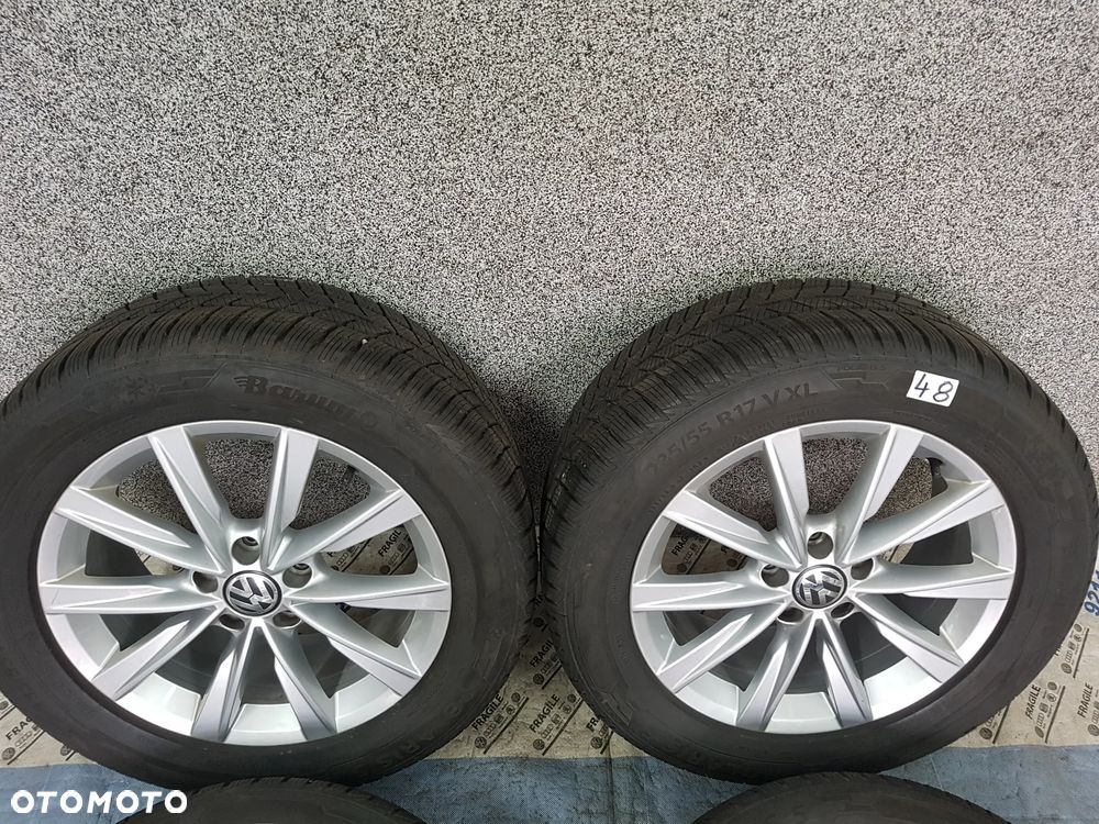 KOŁA ZIMOWE 235/55R17 VW TIGUAN SKODA KAROQ SEAT 5X112 - 4