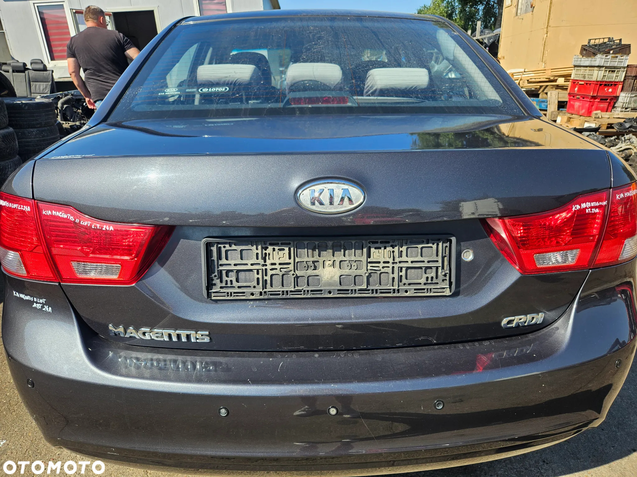 KIA MAGENTIS II LIFT KLAPA BAGAŻNIKA ABT SEDAN - 3