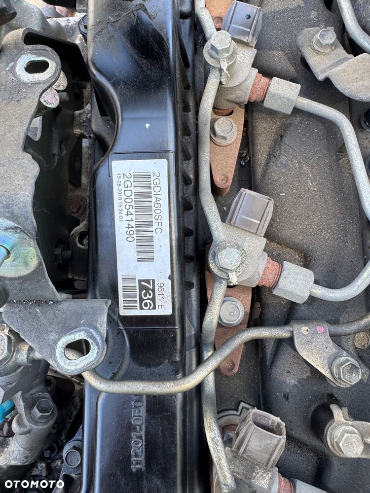 Toyota Hilux 8 VIII SILNIK 2.4 NISKI PRZEBIEG  2GDIA60SFC 2GD  2GD1A60SFC 2GD0541490 kompletny gwarancja - 3