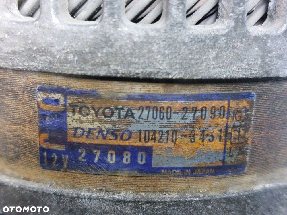 ALTERNATOR TOYOTA COROLLA VERSO II 2.0 D4D 27060-27090 - 3