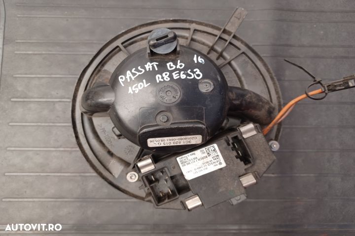 Ventilator aeroterma 3C1820015G 3C1820015G Volkswagen VW Passat B6 [2 - 2