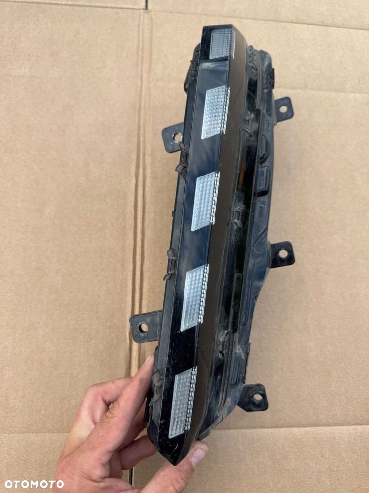 zderzak lewy led halogen drl peugeot 308 iii t10 oryginał ładny cały - 1