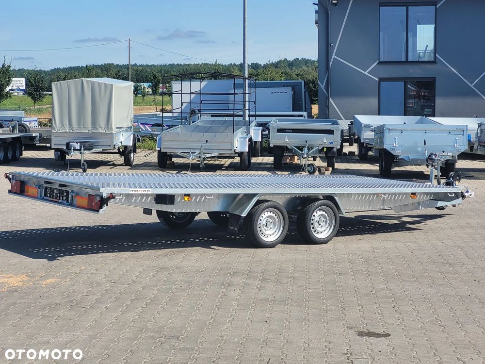 Niewiadów DOSTAWA Przyczepa Laweta MARS 500x210cm PLATFORMA idealna do przewozu aut, AMORTYZATORY, NAJAZDY, ZAPAS! - 12