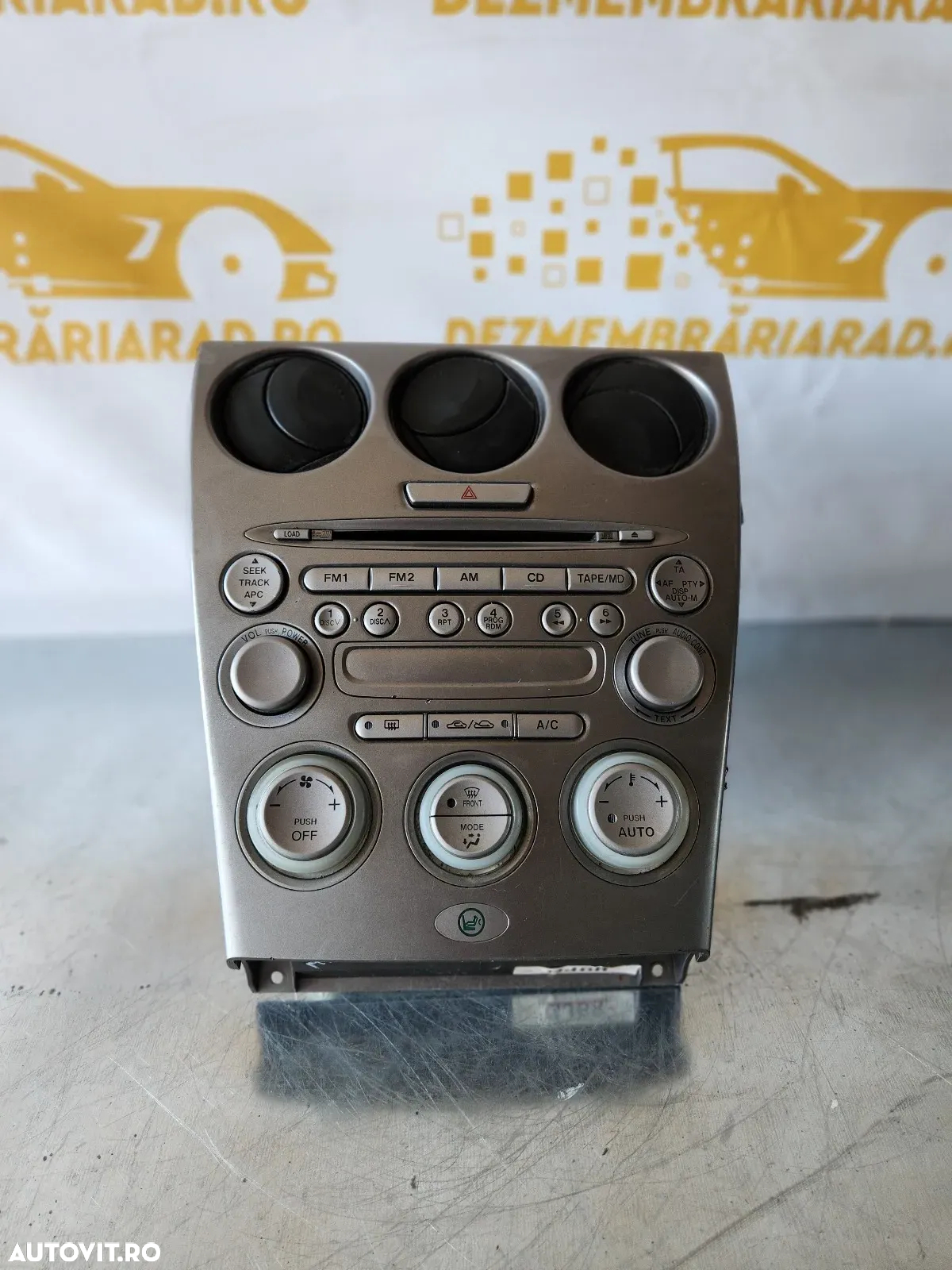 Consola Centrala Radio Cd Player Comenzi Clima Mazda 6 - 3