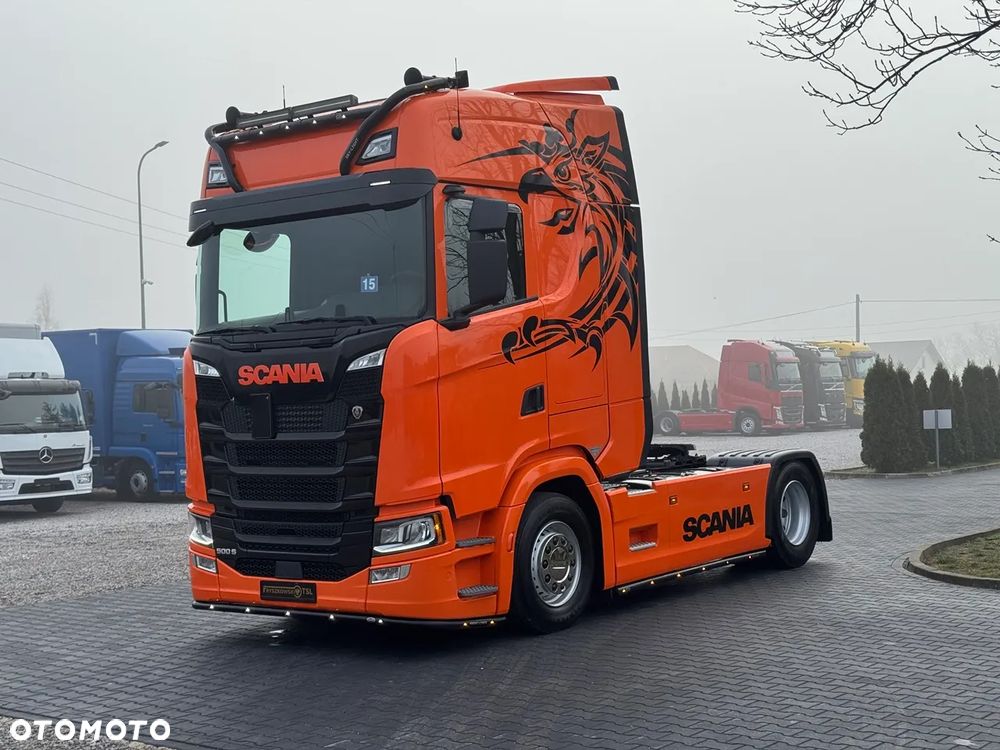 Scania 500 S / ACC / CAŁA NA PODUCHACH / OBRACANY FOTEL / RETARDER/ DUŻA NAVI / VIRTUAL KOKPIT / Z NIEMIEC - 7