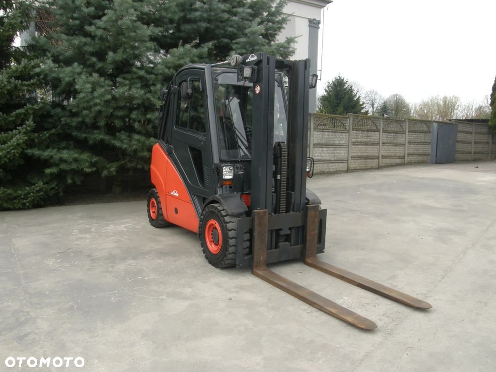 Linde H35D 2005rok TRIPLEX 4,65m kabina sprowadzony - 11