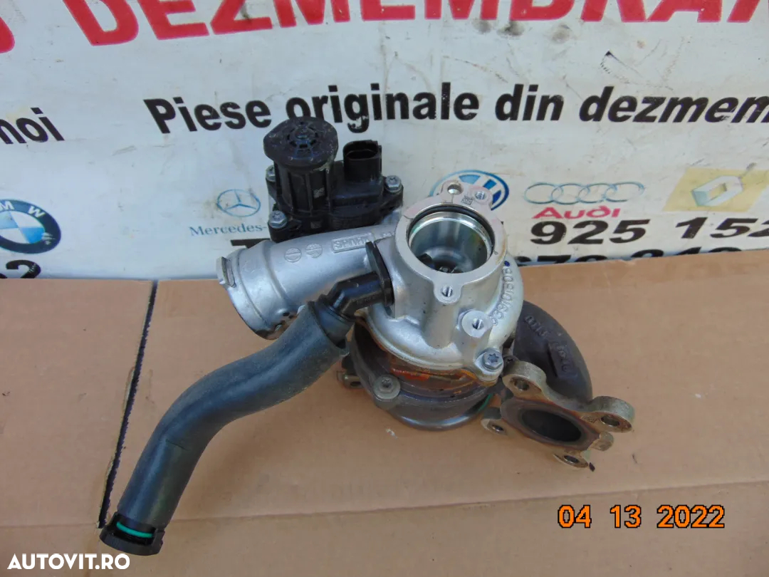 Turbina VW 1.0 tsi T roc t cross Passat b8 B7 Golf 7 golf 8 polo caddy seat arona ateca terraco leo - 3