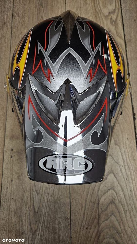 Kask motocyklowy ARC Helmets Rozmiar L (59-60) Cross / Enduro / ATV - 3