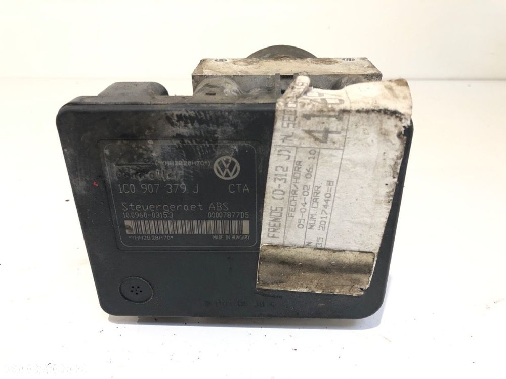 POMPA ABS  SEAT TOLEDO II (1M2) 1998 - 2006 1.6 74 kW [100 KM] benzyna 1998 - 2004 1C0907379J - 3