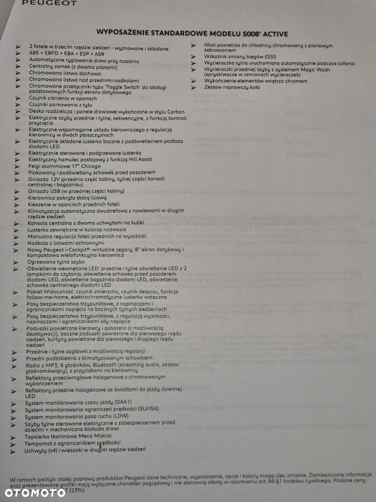 Peugeot 5008 1.6 BlueHDi Active 7os - 12