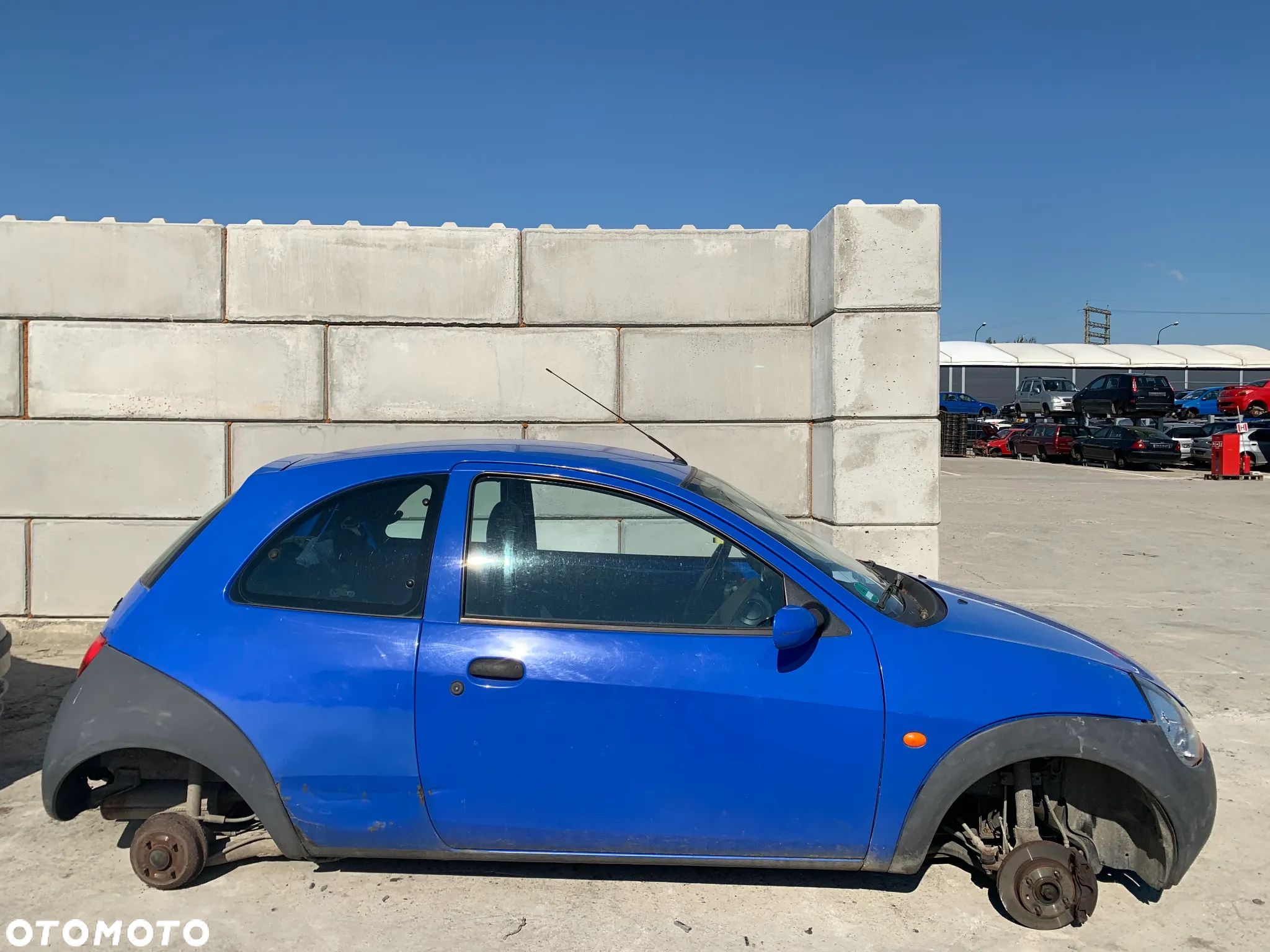 FORD KA MK1  *SAMOCHÓD NA CZĘŚCI* MASKA LAMPA DRZWI LUSTERKO ZDERZAK GRILL BŁOTNIK KLAPA BELKA PRAWE LEWE PRZÓD TYŁ - 1