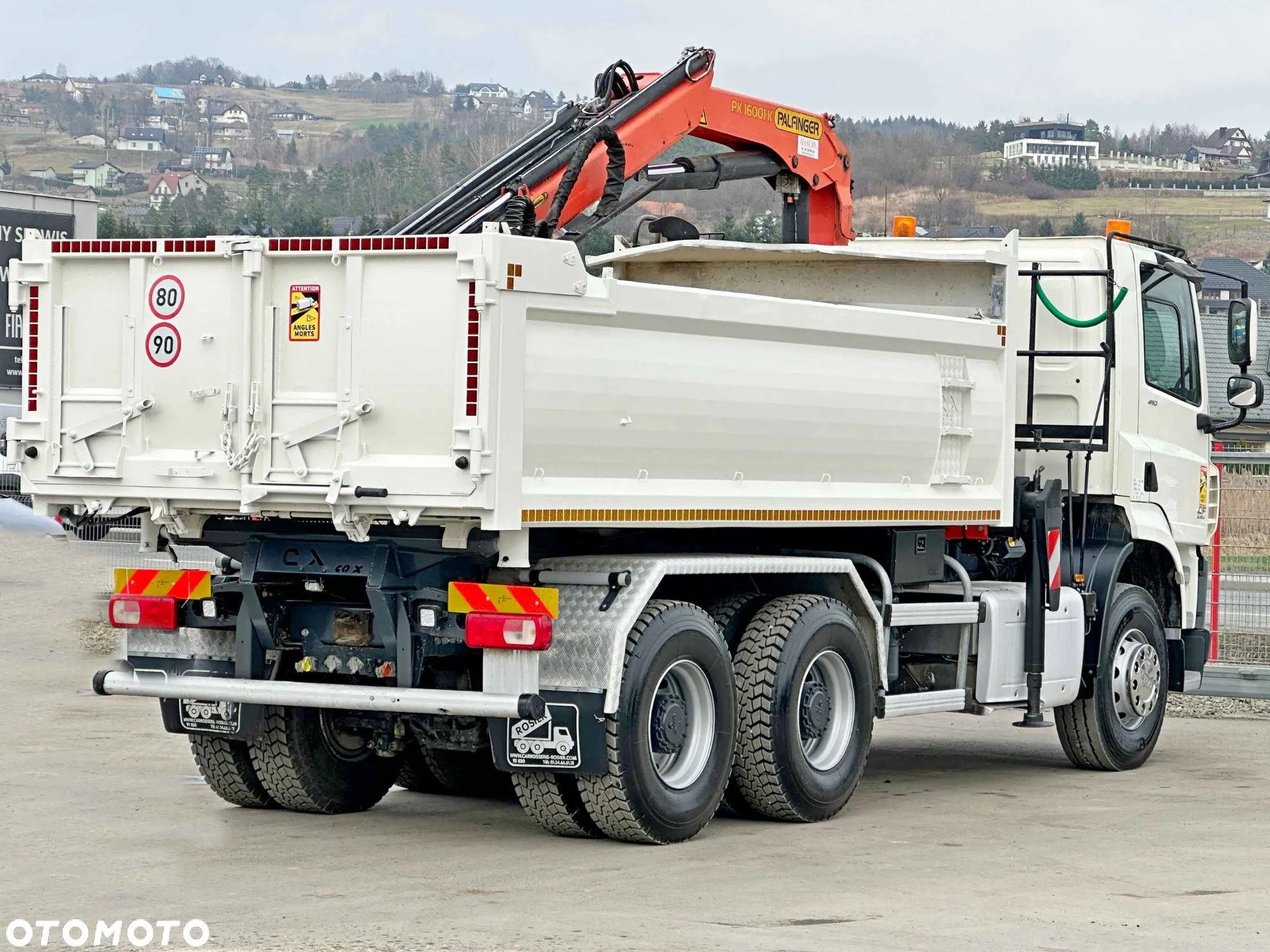 DAF CF 410 * Wywrotka 4,90 m + PK 16001 - K B * 6x4 * STAN BDB - 6