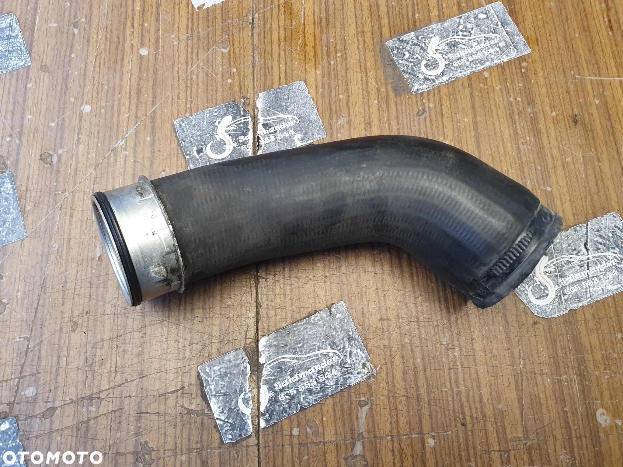 Rura Przewód Waz Intercooler Turbiny Turbo 2.0 TDI VW Transporter T5 Lift Caravella Multivan - 11