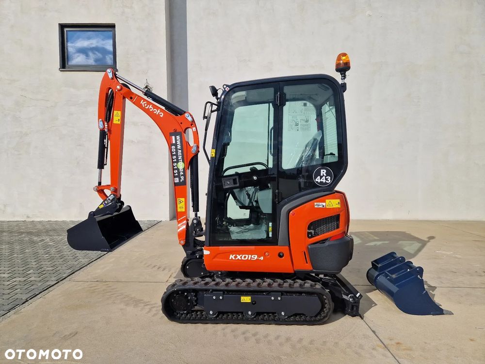 Kubota KX 019-4 jak CAT WACKER JCB R443 - 7