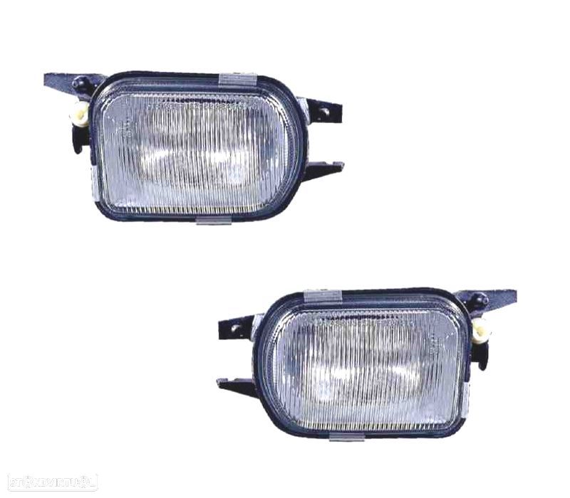 FARÓIS DE NEVOEIRO PARA MERCEDES C-CLASS W203 00-04 BRANCA - 1