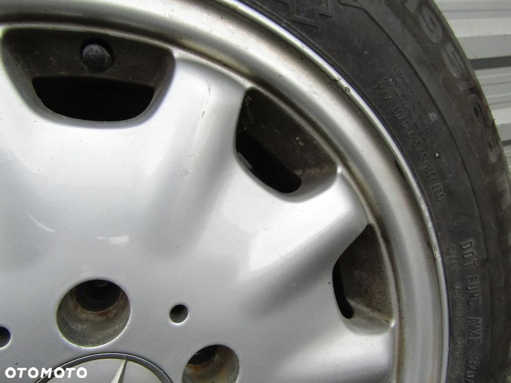 (14 Mercedes W210 W202 Koła felgi aluminiowe alufelgi 15' - 10