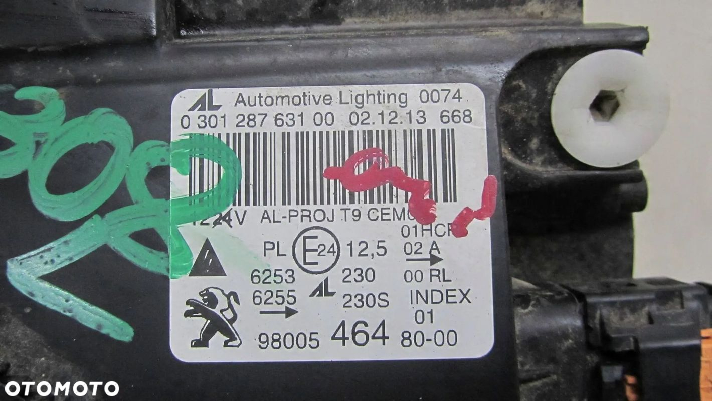 PEUGEOT 308 II LAMPA LEWA PRZÓD FULL LED 13- - 6