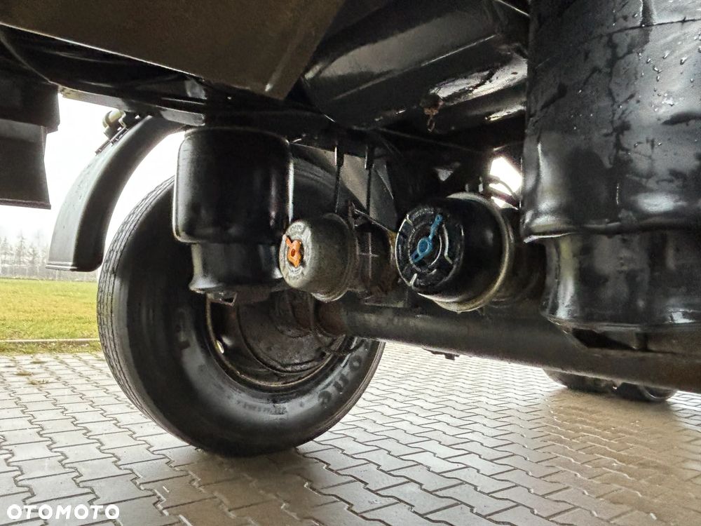 Carnehl MC2A20 2 osie szeroki rozstaw , osie SAF, mulda stalowa, (SChmitz, Schwarzmuller, Meiller, Langendorf) oś podnoszona, automatyczna plandeka - 9