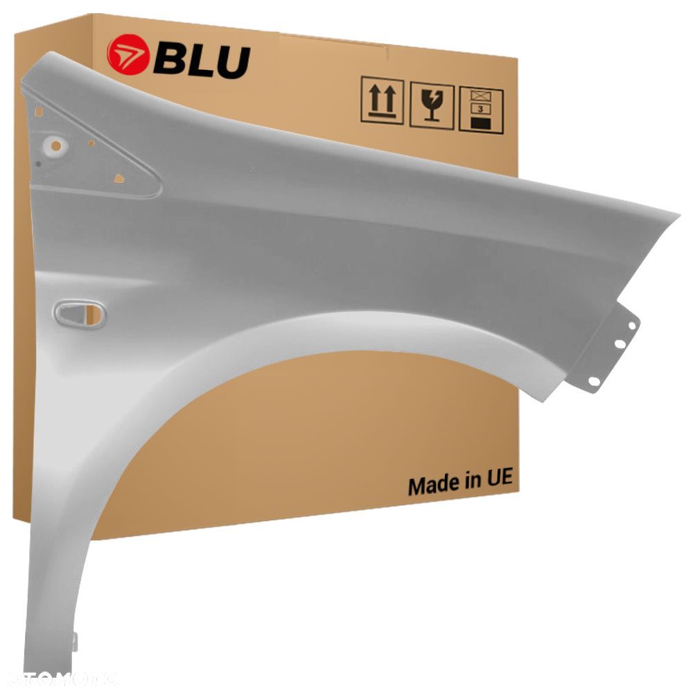 BLU Błotnik FIAT BRAVO II 2 620B Prawy Przód Srebrny SilberGrau - 1