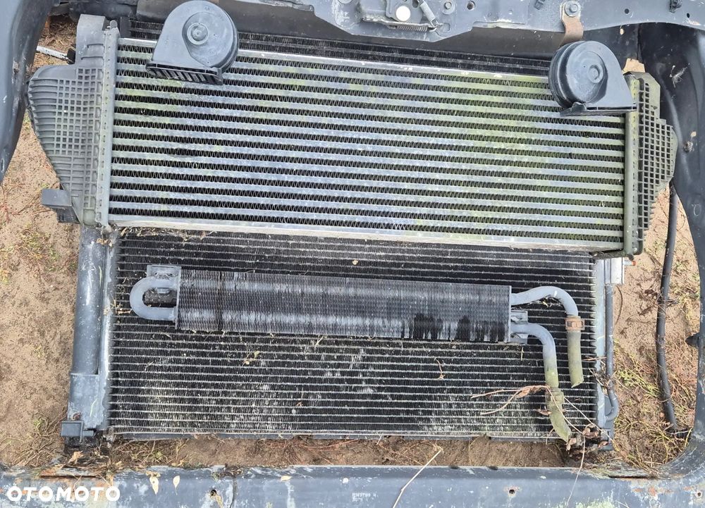 Kompletny Przód Biały PW7 Jeep Grand Cherokee WK2 Lift 2014-2017 Zderzak Wzmocnienie Chłodnice Belka Ślizgi Błotniki Lampy Maska itd - 9