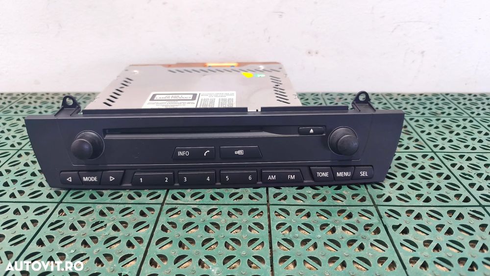 Radio CD BMW X3 E83 model cu navigatie 9166376 - 1
